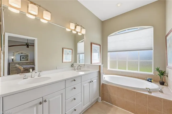 Master Bath with tub and shower