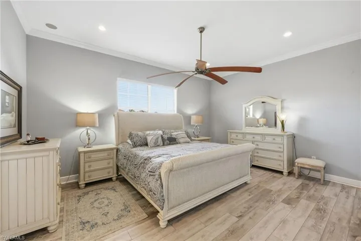 Master Bedroom with huge closet