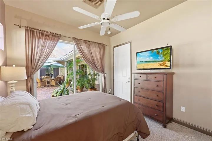 Cabana Bedroom has kitchenette and full bath