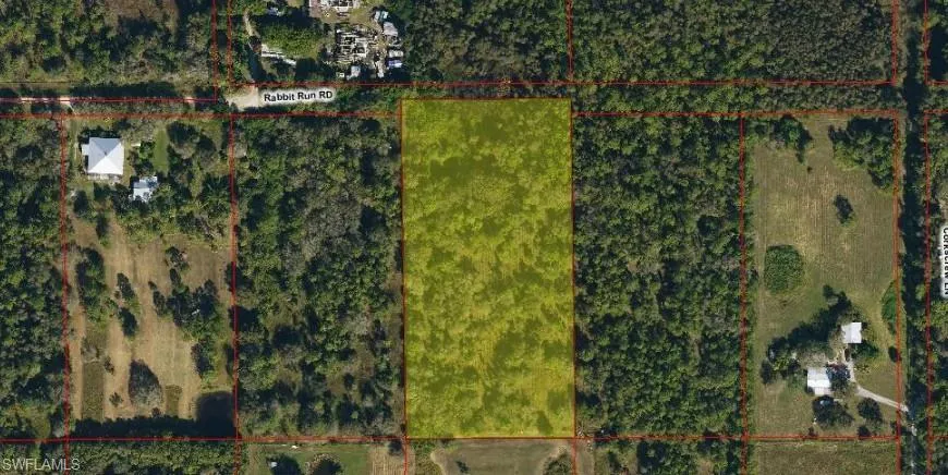 Map of property location with property parcel outlined