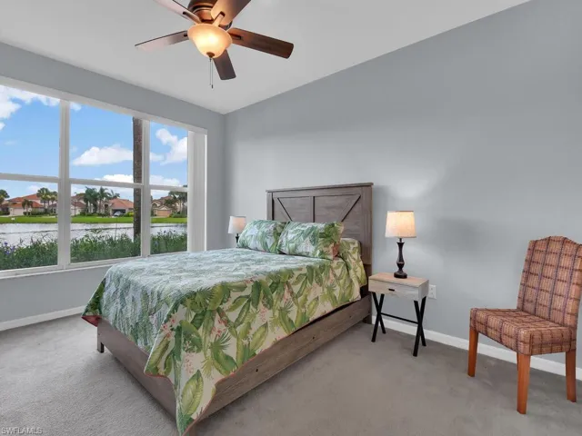 Master Bedroom w/ View of Lake