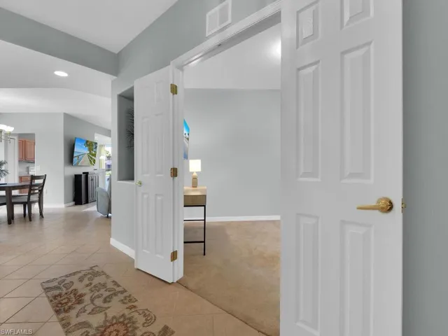 French Door Entry To Den