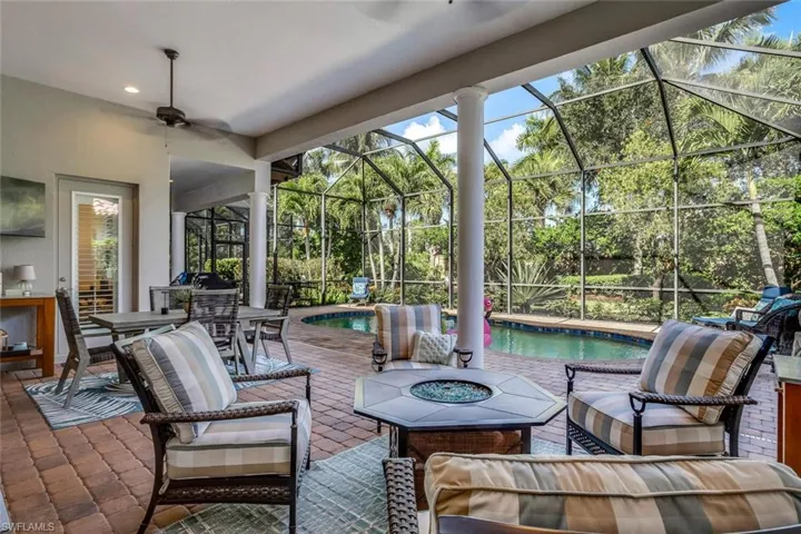 View of lanai, great for entertaining family and friends