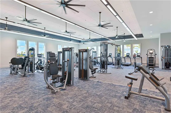 View of gym