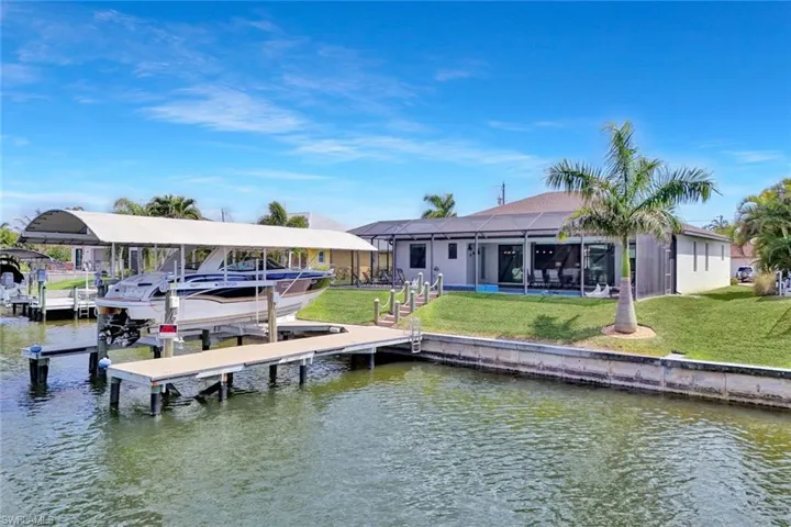 Walk around Boat Dock with Canopy