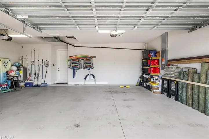 3-Car Garage with Epoxy Floor