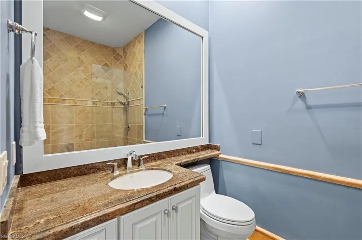 Two Separate bathroom areas in Master Bath