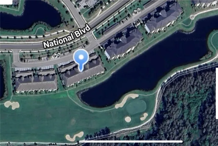 Aerial overview of property's location