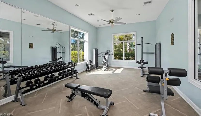 Community exercise room