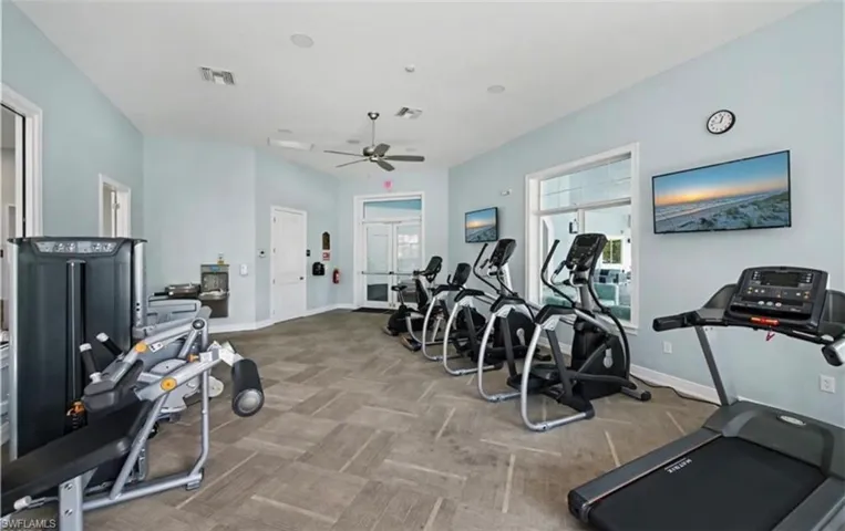 Community exercise room