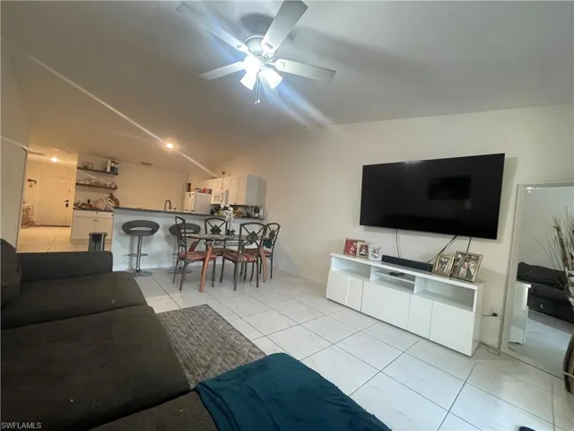 spacious living room