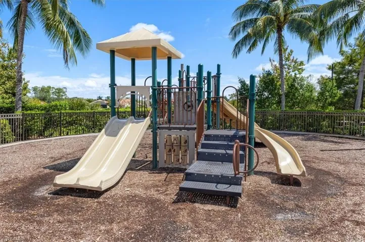 View of jungle gym