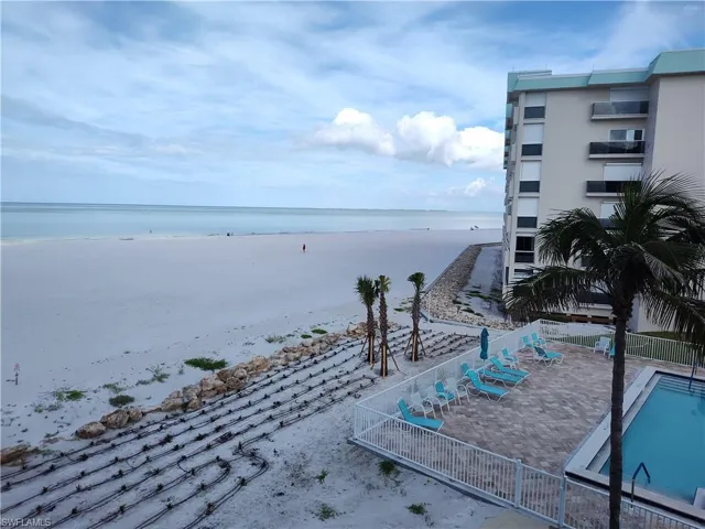 Water view featuring nearby beach