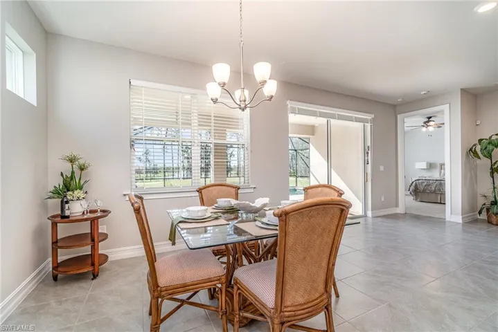Dining Room Staged- Actual Photo