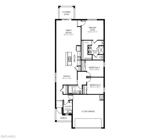 View of floor plan / room layout