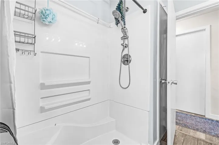 Second bathroom shower