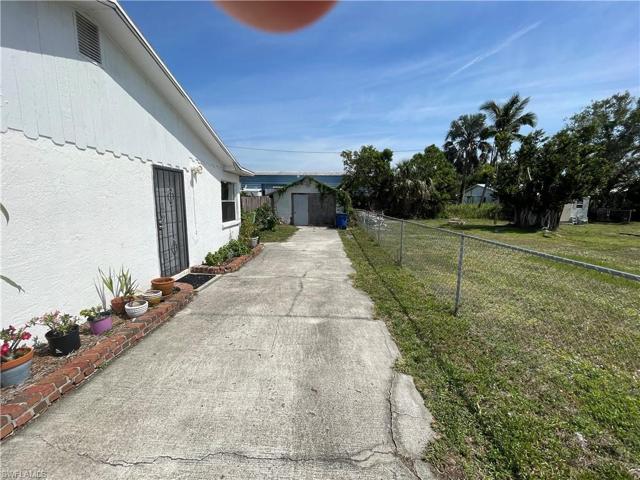 Paved driveway