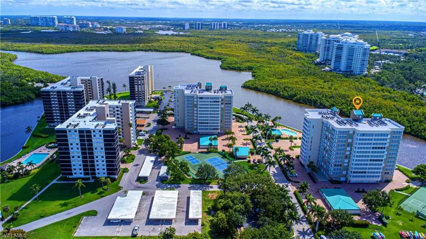 Birds eye view of property view