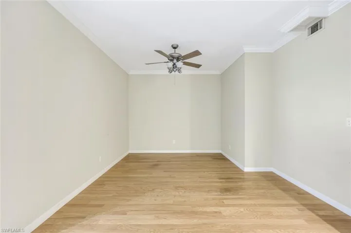 Spacious den or office / install french doors to make 3rd bedroom or private den