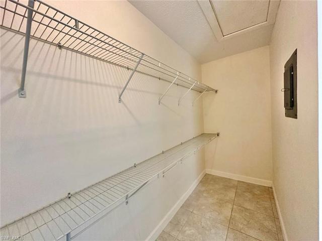 Master walk-in closet