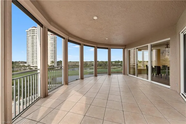 Screened lanai note shutters