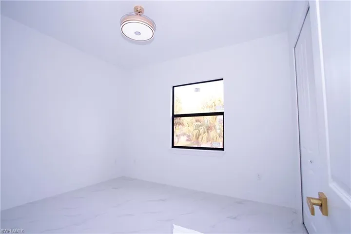 View of spare room