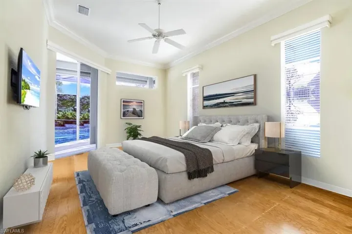 Primary Bedroom - Virtually Staged