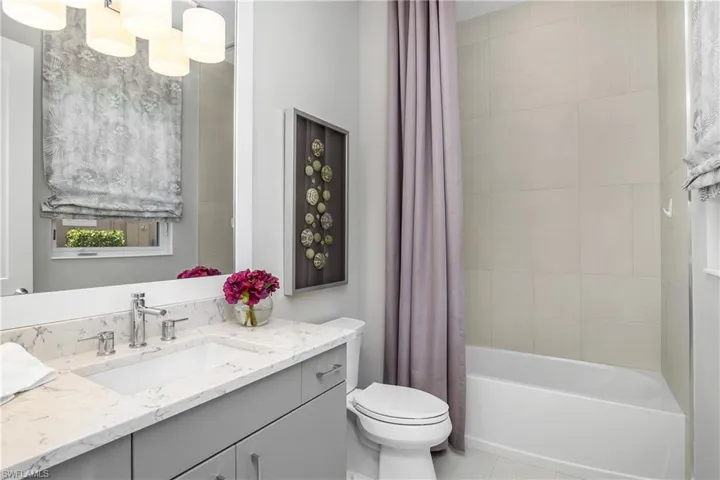 Ensuite bath for bedroom #3.