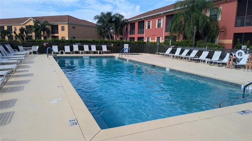 View of pool