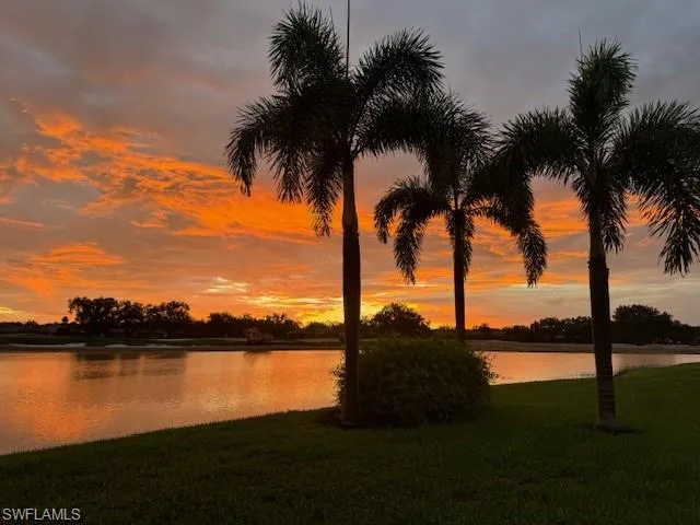 Sunset lake View