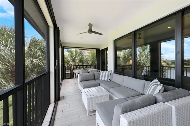 Open the sliders all winter long for indoor/outdoor living.