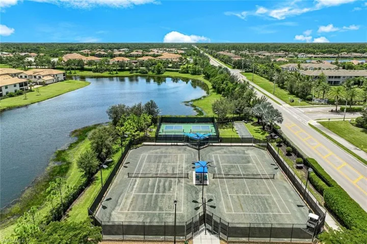 Tennis and pickleball courts for active lifestyles.