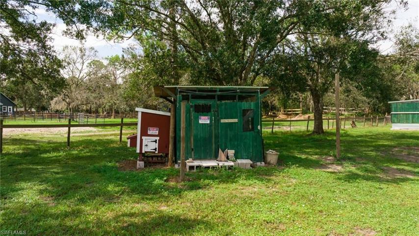One of the many buildings for farm/animal care