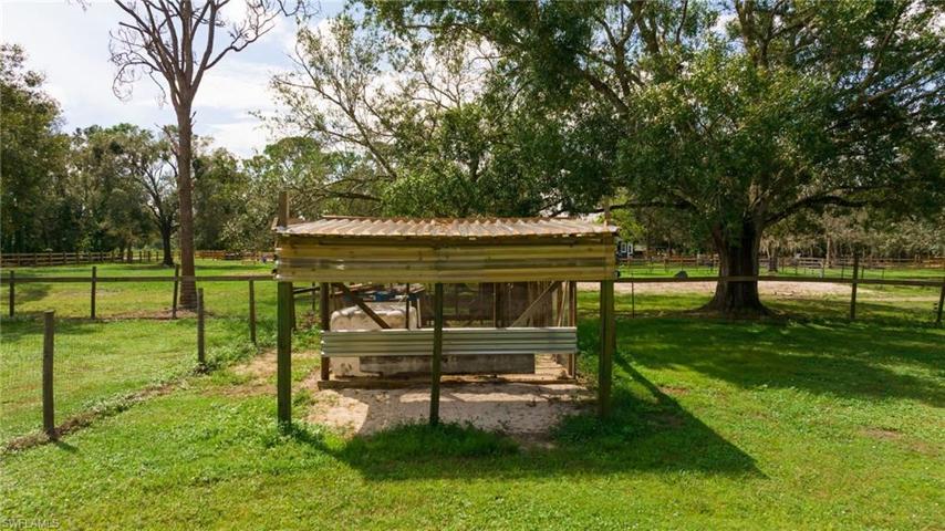 One of the many structures for farm/animal care