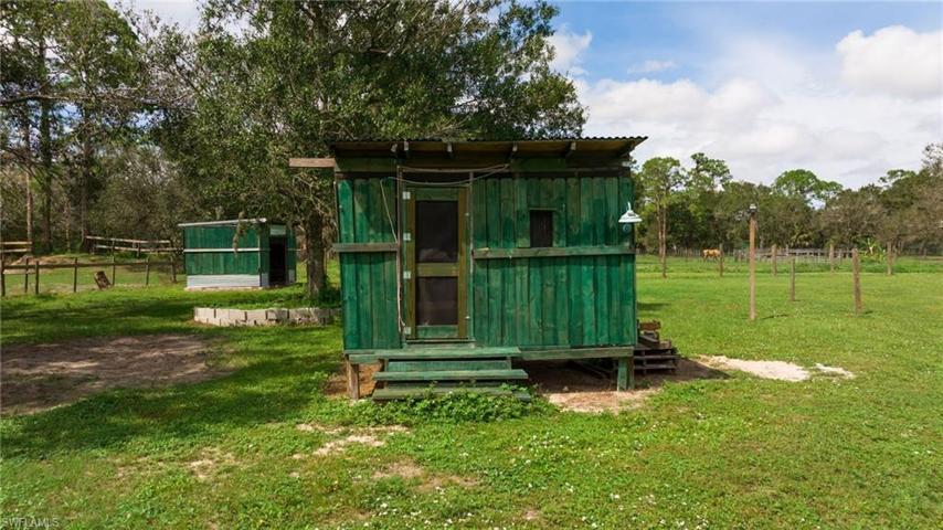 One of the many buildings for farm/animal care
