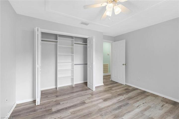 Both the guest bedrooms also with custom closet shelving