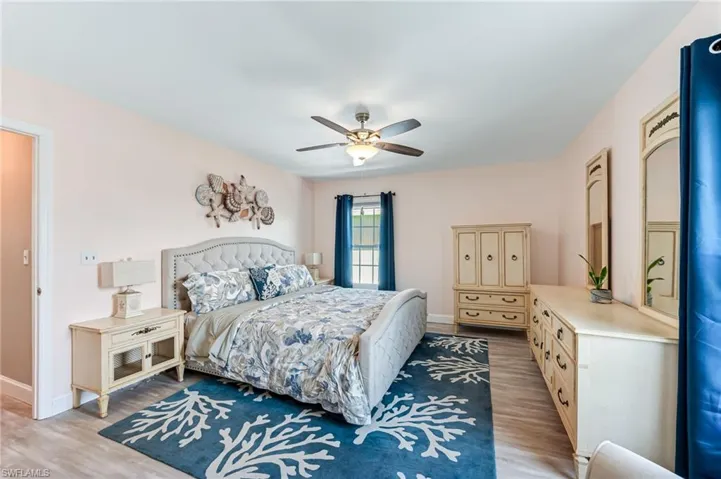Spacious Master Bedroom with private luxury bathroom
