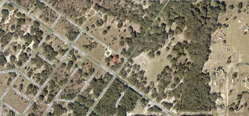 Aerial Map. Illustrating the property's boundaries and surrounding geographical features