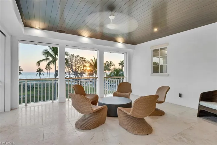 Upstairs Balcony