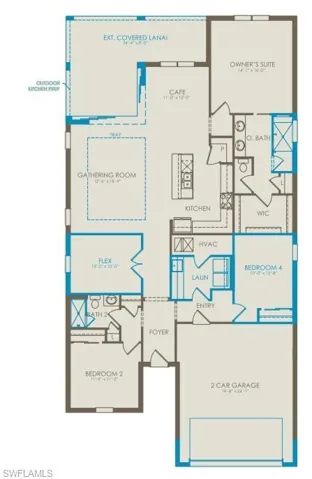Floor plan with structurals