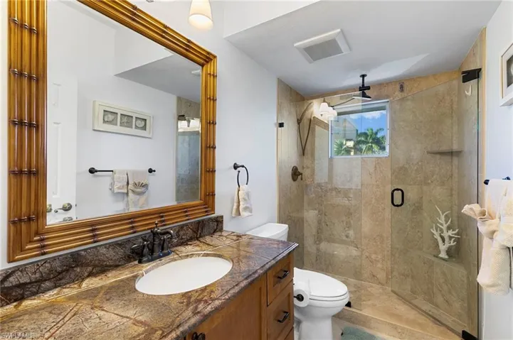 Shower only in guest area