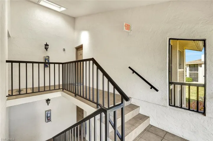 Stairway is Screened IN, Multiple Landings- Unit is Located on the 2nd Floor of the 2 Story Unit