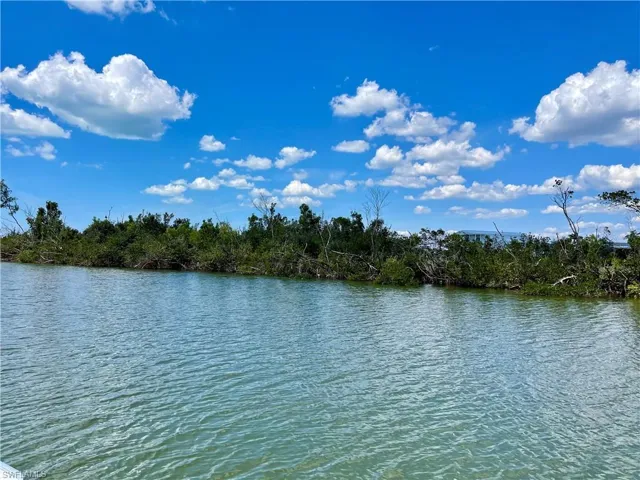 View of the canal from the end of the dock