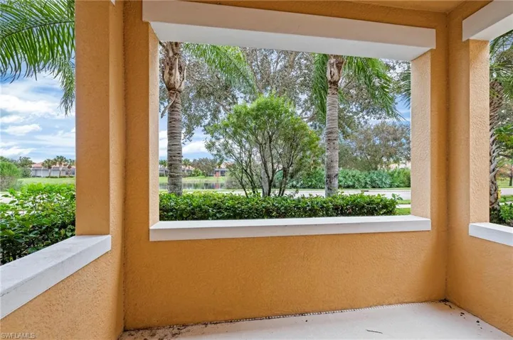 15021 Auk Way Bonita Springs FL 34135 - Front porch off first floor bedroom