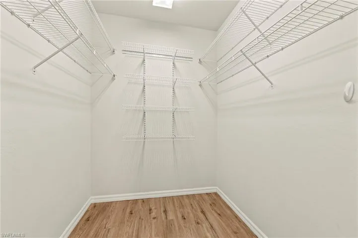 15021 Auk Way Bonita Springs FL 34135 - Walk in closet in upstairs bedroom