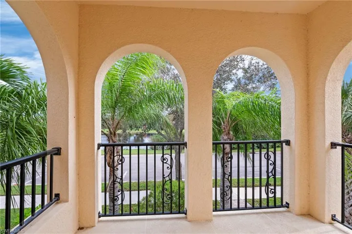 15021 Auk Way Bonita Springs FL 34135- The coveted open view balcony with railing in lieu of walls