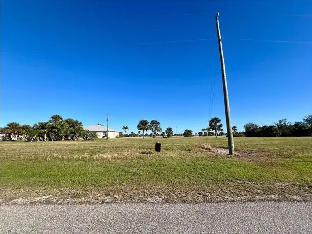 View of road with a rural view
