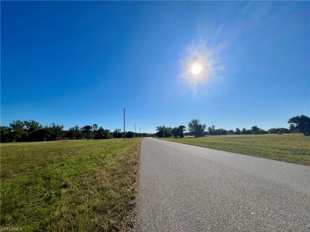 View of street with a rural view