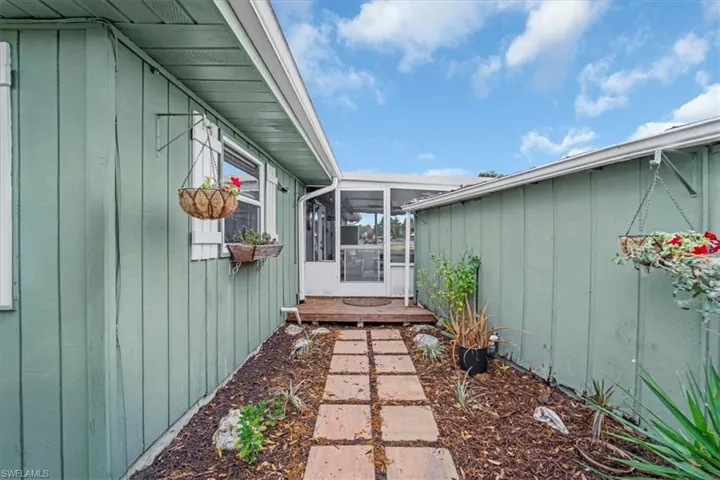 Porch entrance