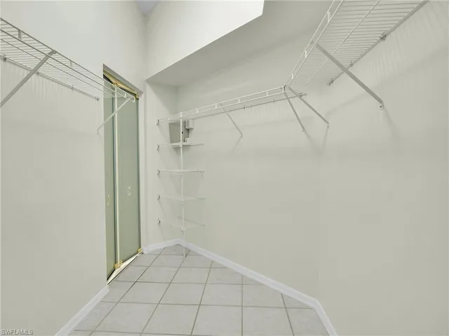 Large Walk in closet located in the Primary Bathroom.